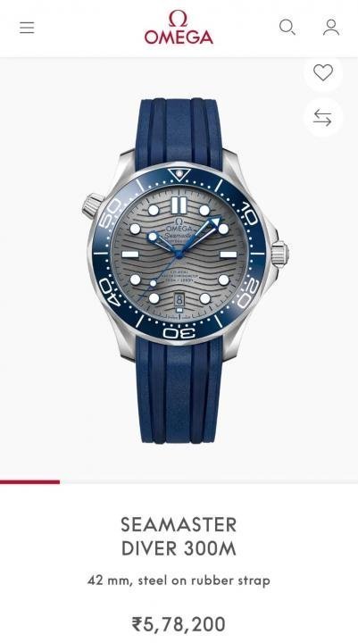 OMEGA SEAMASTER DIVER 300M AUTOMATIC