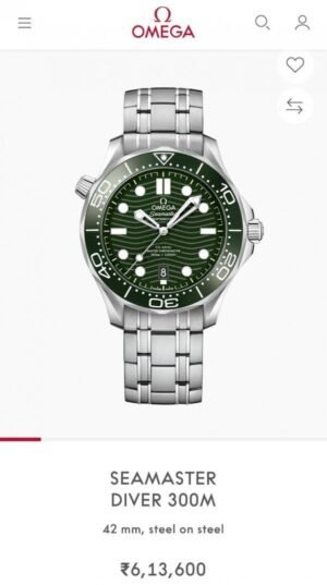 OMEGA SEAMASTER DIVER 300M AUTOMATIC