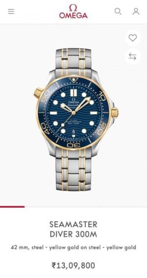 OMEGA SEAMASTER DIVER 300M AUTOMATIC