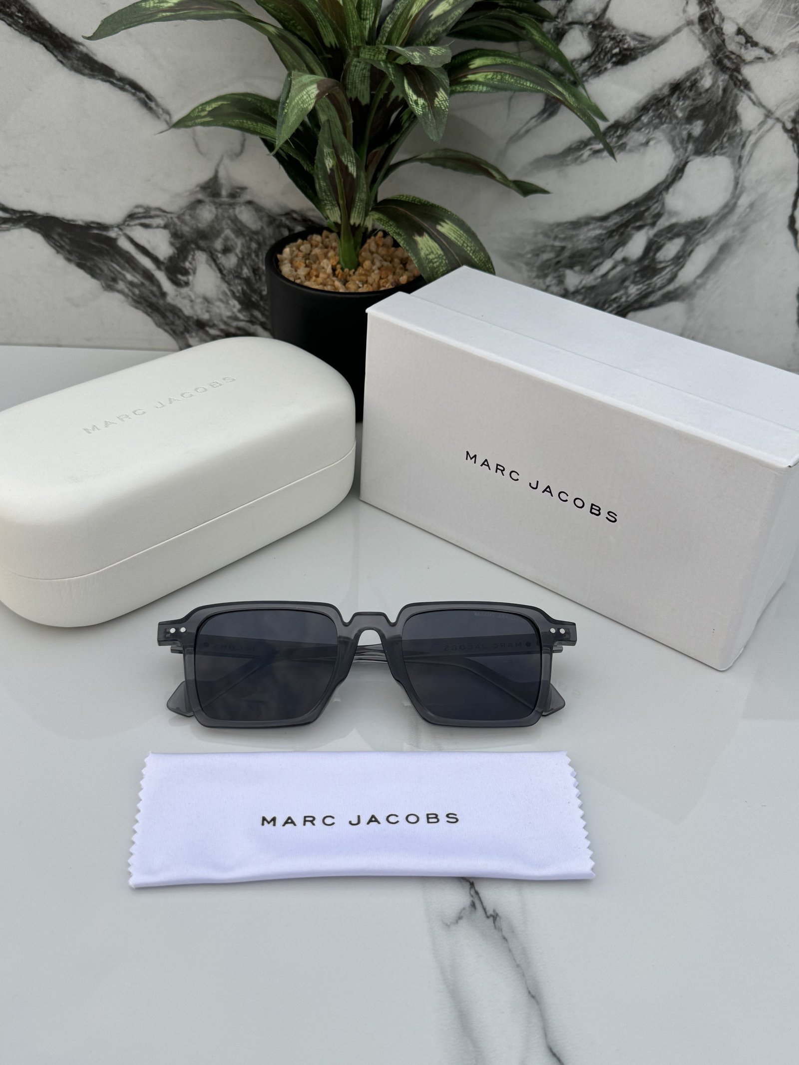 Branded Sunglasses MJ Grey Black - Image 4