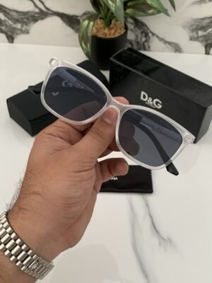 Branded D&G White Black Sunglasses