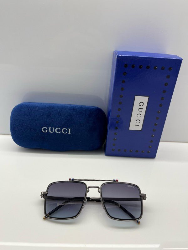 Branded square bridge_13 Sunglasses - Image 2