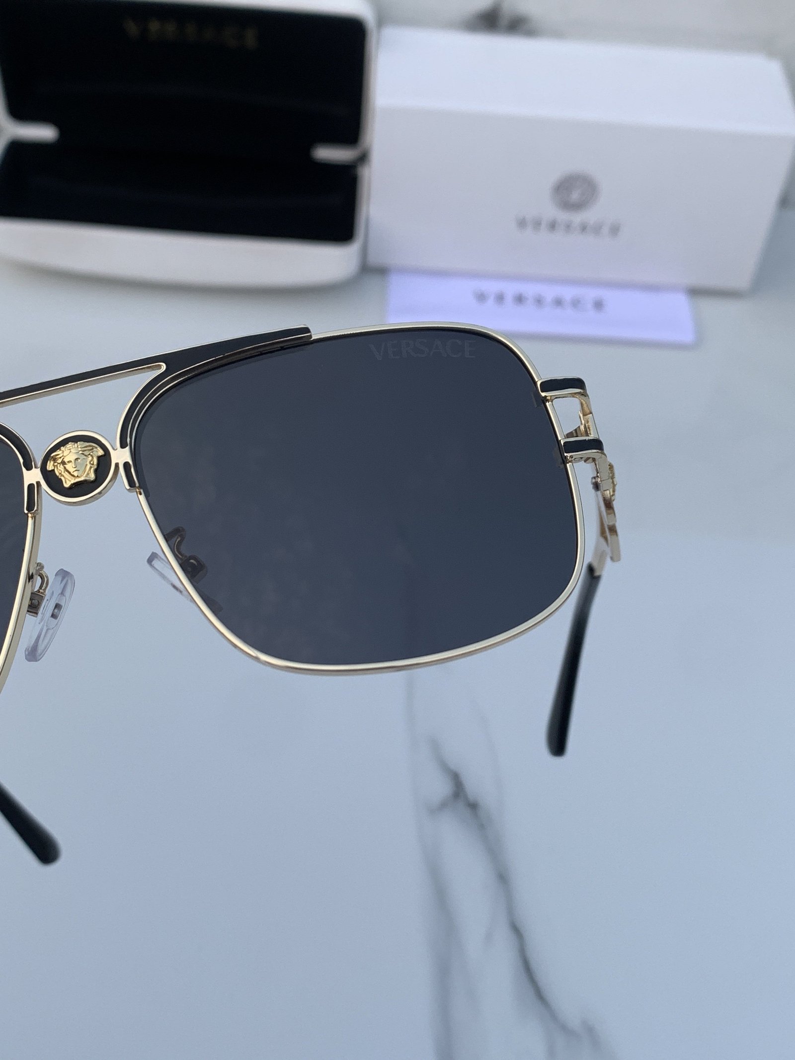 Branded Sunglasses 3628_square_goldblack - Image 3