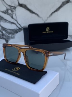 Branded DB Brown Sunglasses Grey