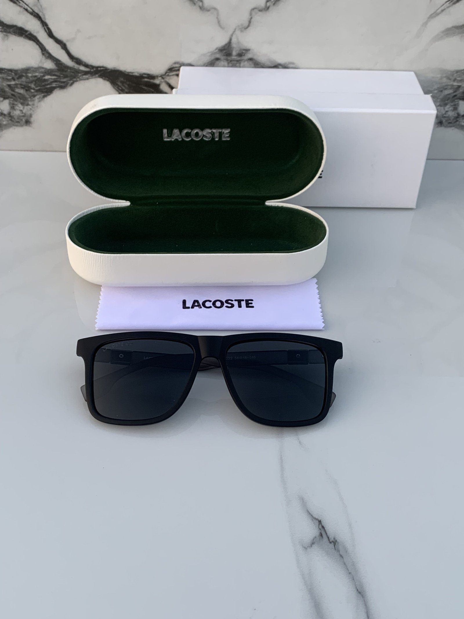 Branded LCOSTE Sunglasses Brown - Image 5