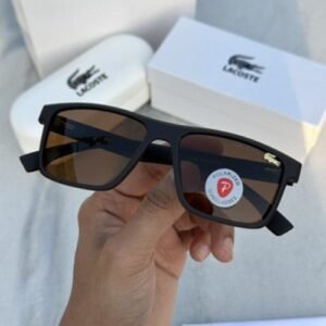 Branded Lcoste Coffee Brown Sunglasses FT (With Original Kit)