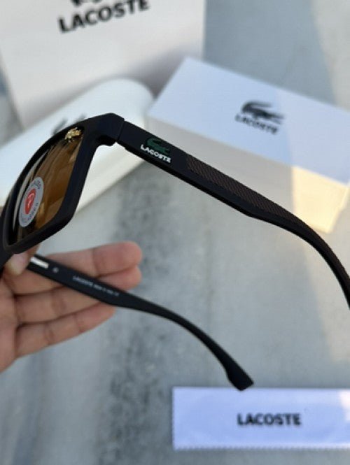 Branded Lcoste Coffee Brown Sunglasses FT (With Original Kit) - Image 3