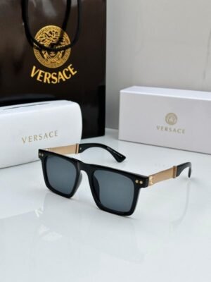 Branded Vce Black Gold Sunglasses Bt