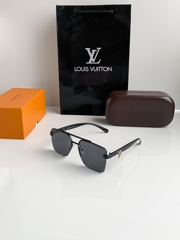 Branded LV All Black Sunglasses Bt - Image 3