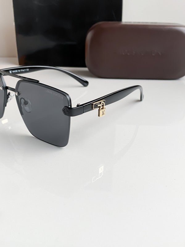 Branded LV All Black Sunglasses Bt - Image 2