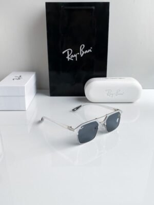 Branded Rb Grey White Sunglasses Bt