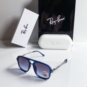 Branded Rb Blue Oversized Sunglasses Bt
