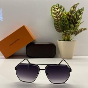 Branded Lv All Black Sunglasses EW