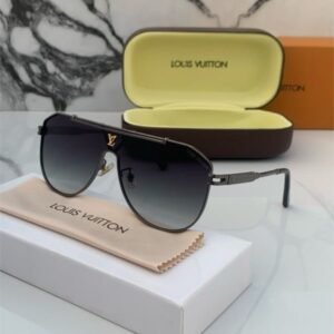 Branded Lv 22295 Sunglasses Green Shaded
