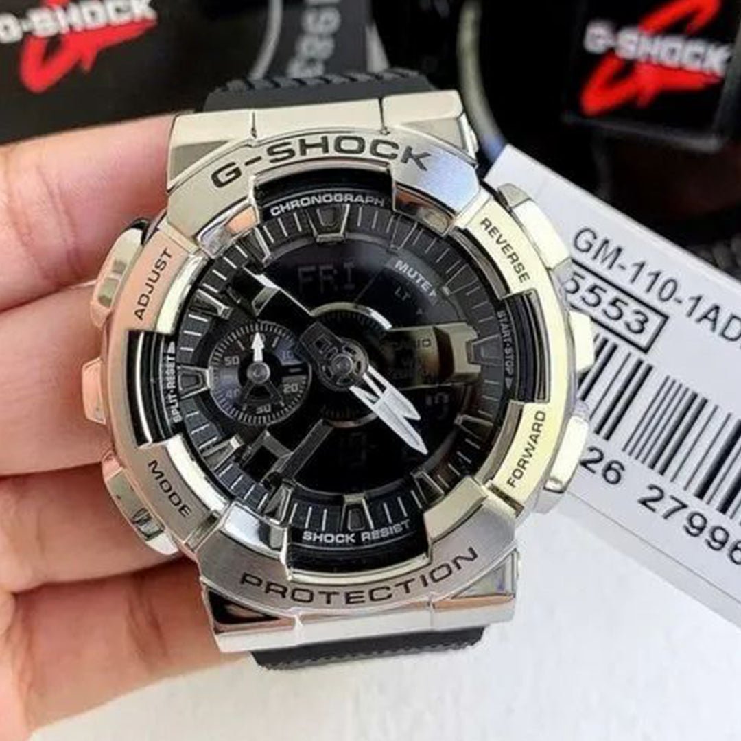 G-shock Stainless Steel Silver Round Watch - Image 4