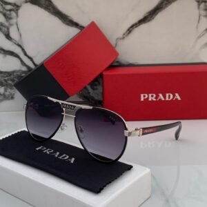 Branded Sunglasses Black Aviator