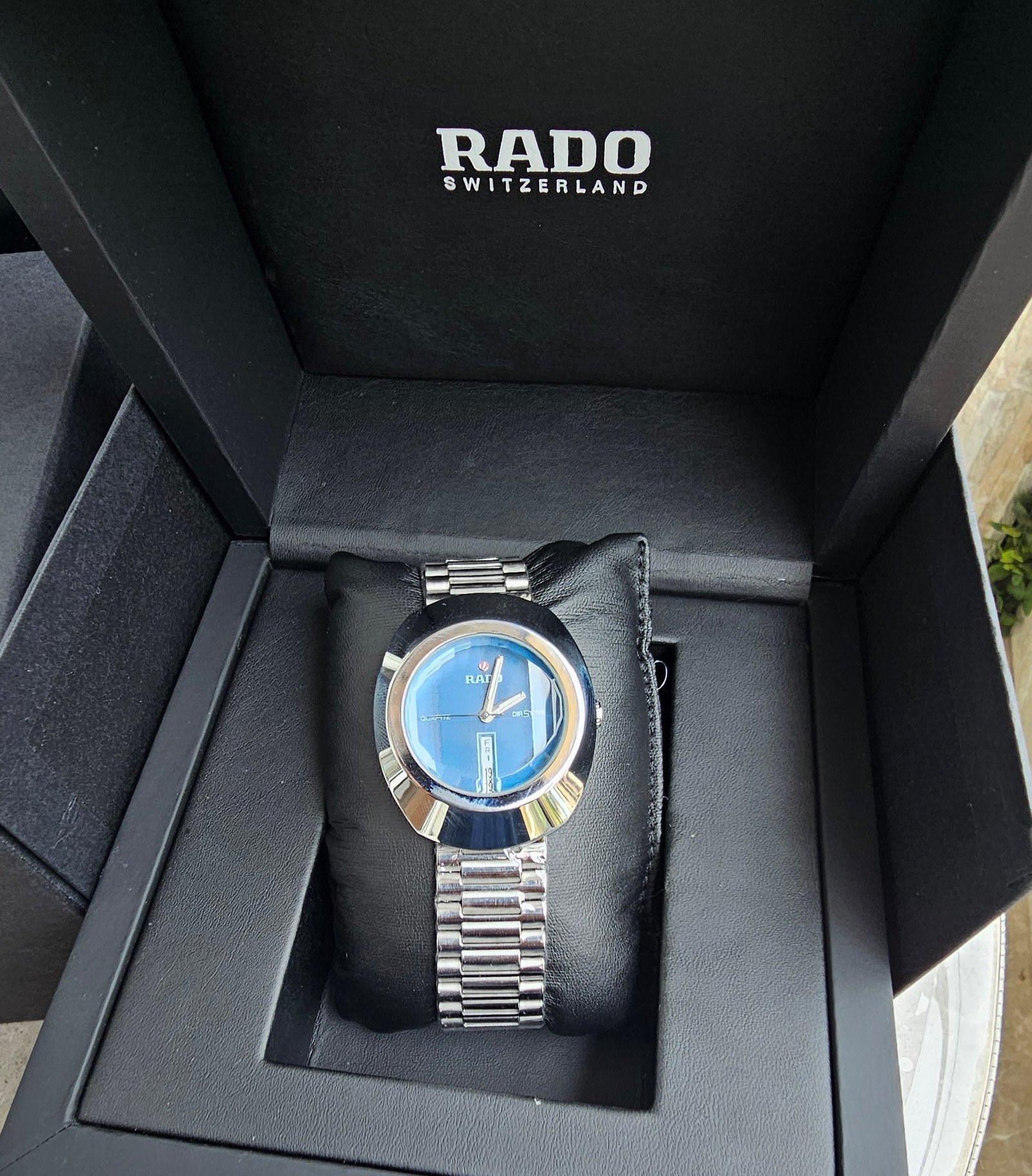 RADO DISTAR SILVER BLUE Metal WATCH - Image 2
