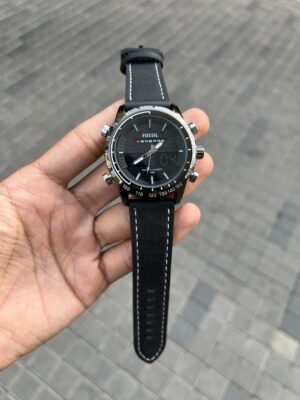 FOSSIL BLACK PREMIUM WATCH