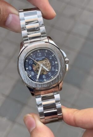 PATEK PHILIPPE STAINLESS STEEL AUTOMATIC PREMIUM WATCH