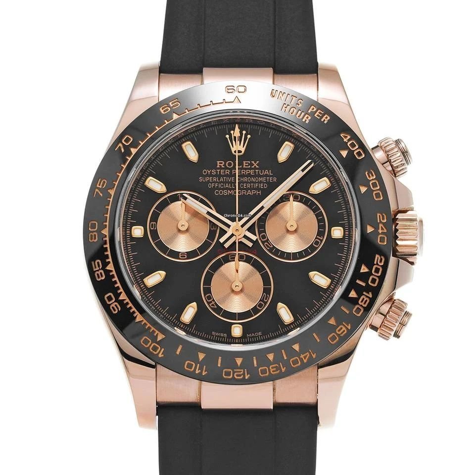 ROLEX DAYTONA FIBER BELT PREMIUM WRIST WATCH - Image 2
