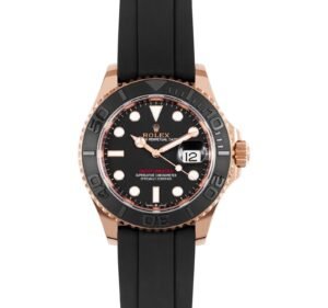 ROLEX OYSTER PERPETUAL YACH MASTER (GOLDEN/BLACK) WATCH