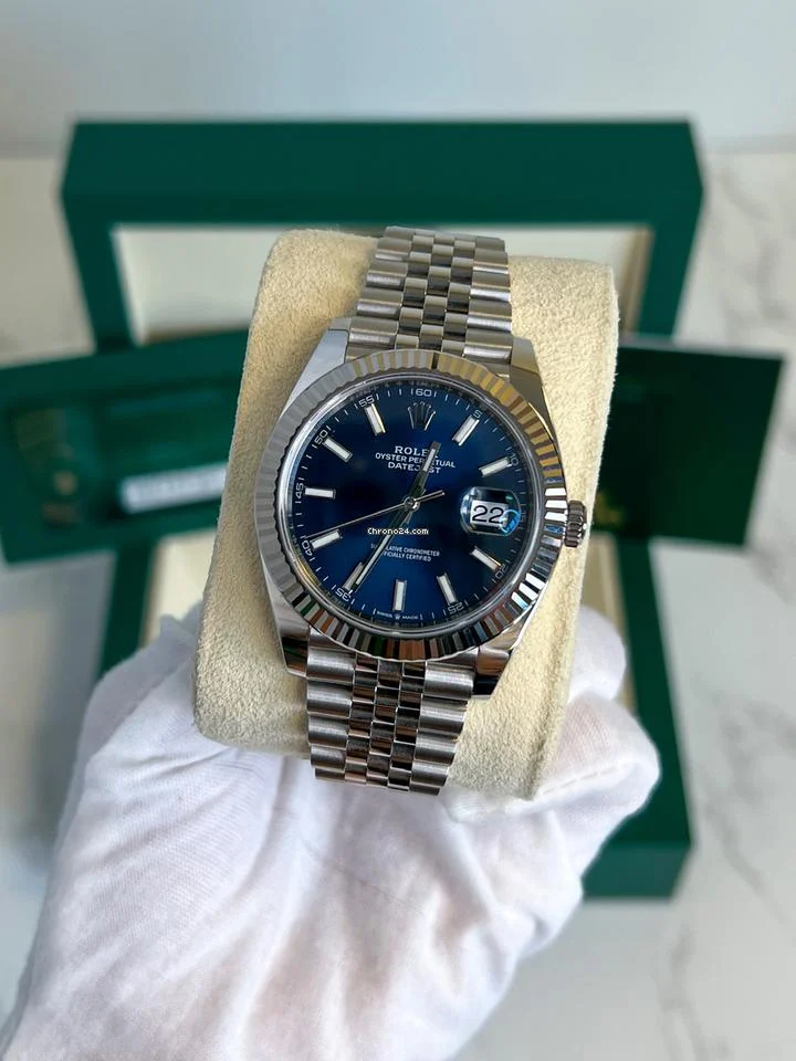 Rolex Date just 36 Bright blue dial - Image 2