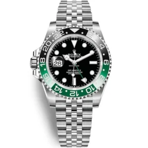ROLEX GMT MASTER 2 STAINLESS STEEL WATCH