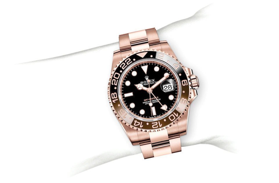 GMT-Master II Everose gold and Black dial. - Image 4