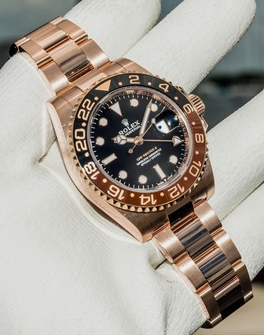 GMT-Master II Everose gold and Black dial. - Image 6