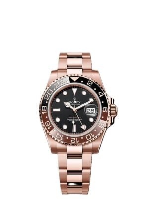 GMT-Master II Everose gold and Black dial.